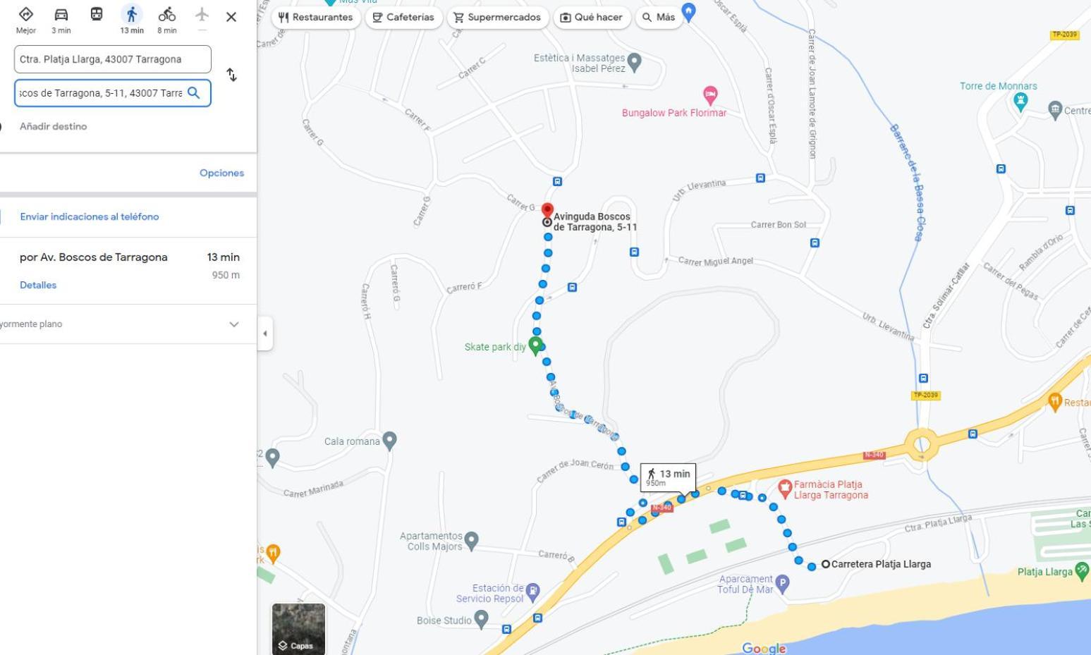 Luminoso Bungalow Con Parking Тарагона Екстериор снимка